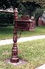 Brown Residential Mailboxes