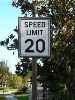 Custom Speed Limit Sign